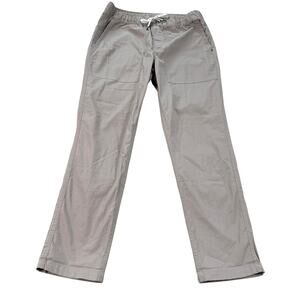 Vuori Womens M Ripstop Jogger Pants Elastic Waist Drawstring Zip Pocket V461